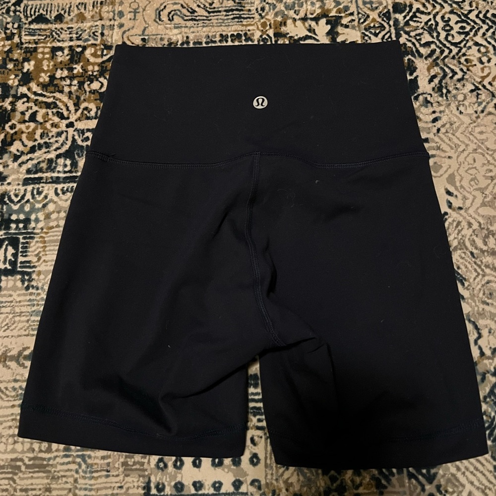 LULULEMON Navy Align High Rise 4’’ Short | 4